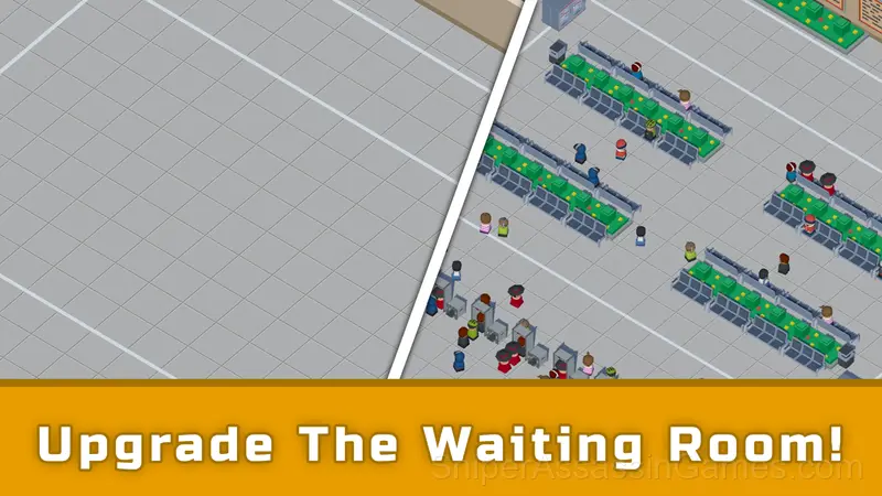 Idle Airport Empire Tycoon gameplay screenshot 2