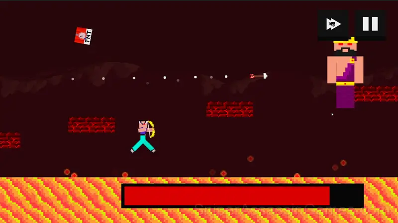 Noob vs Pro vs Hacker vs God gameplay screenshot 2