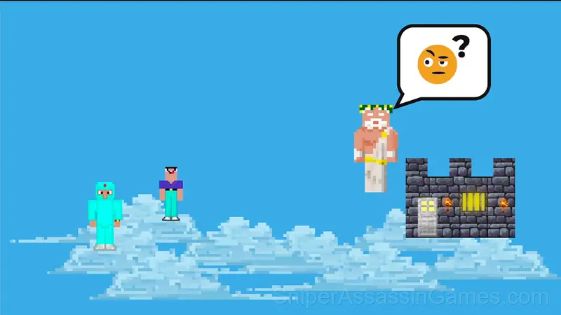 Noob vs Pro vs Hacker vs God gameplay screenshot 3