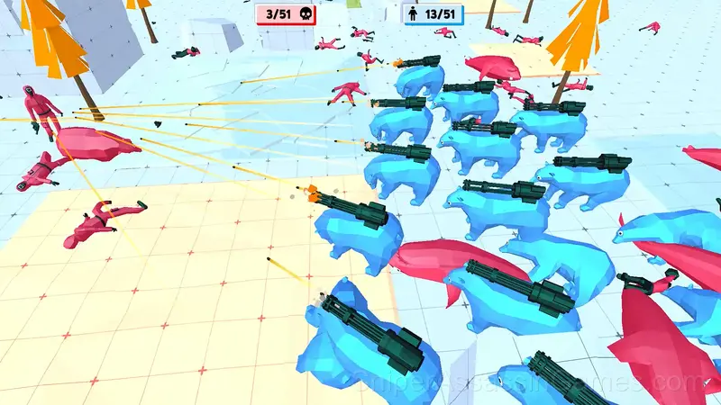Funny Battle Simulator 2 gameplay screenshot 4