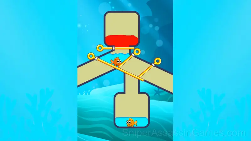 Fish Pin gameplay screenshot 1