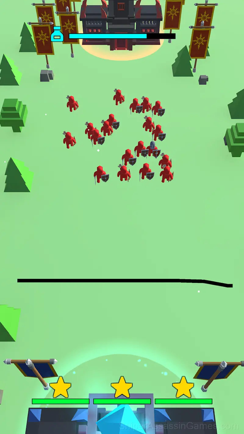 Draw Defence gameplay screenshot 1