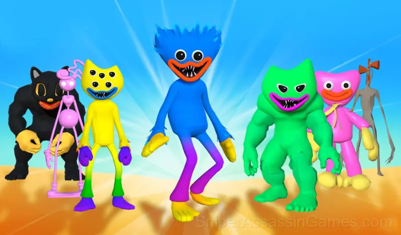 Play Huggy Battle Simulator