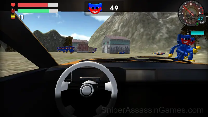 Huggy Wuggy Road gameplay screenshot 2