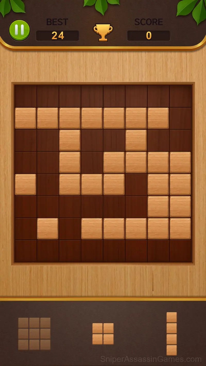 Wood Block Classic gameplay screenshot 3