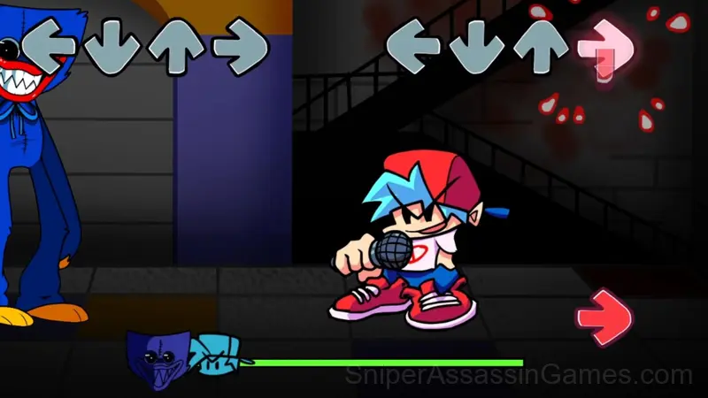Friday Night Funkin vs HuggyWuggy gameplay screenshot 4