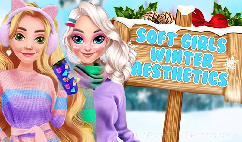 Play Soft Girls Winter Aesthetics