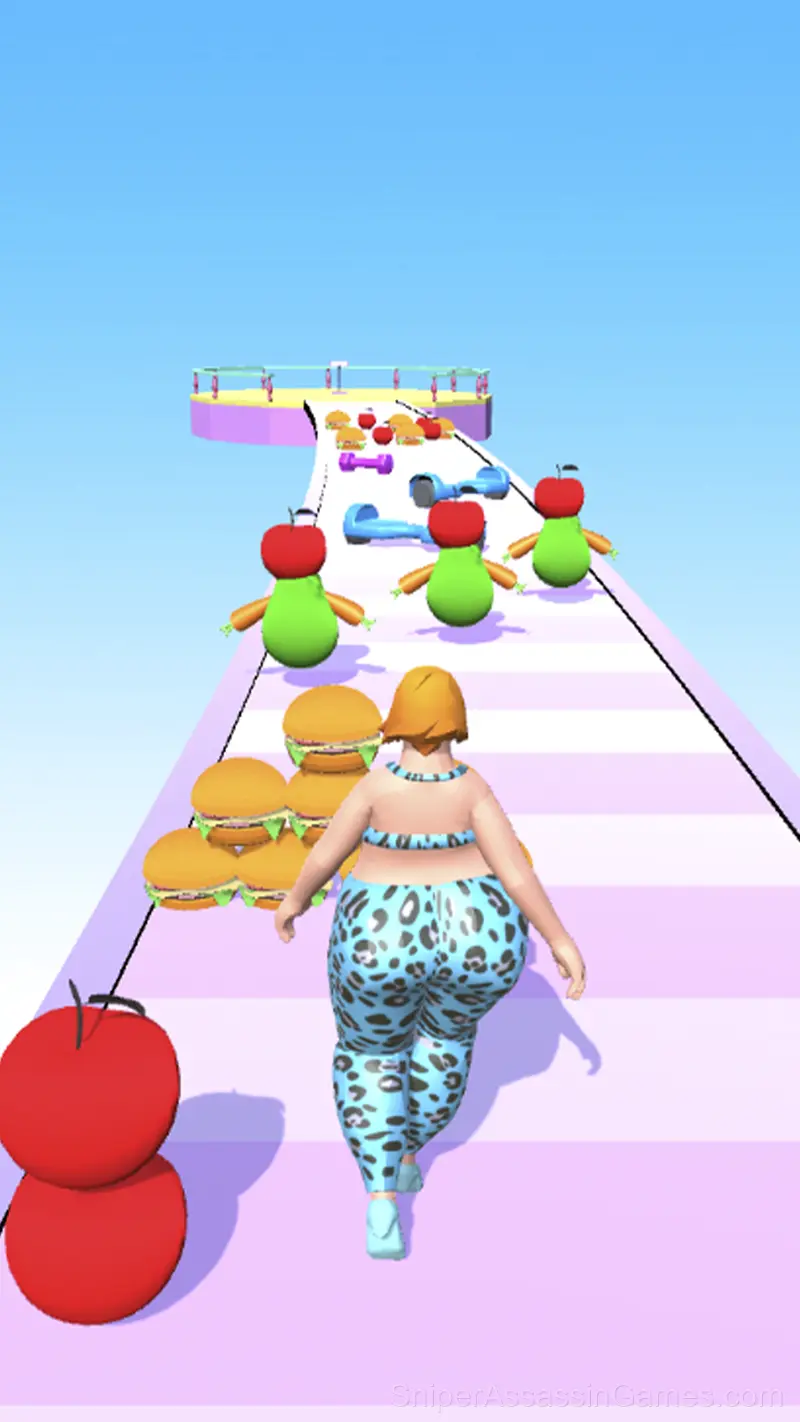 Fat Runner gameplay screenshot 2
