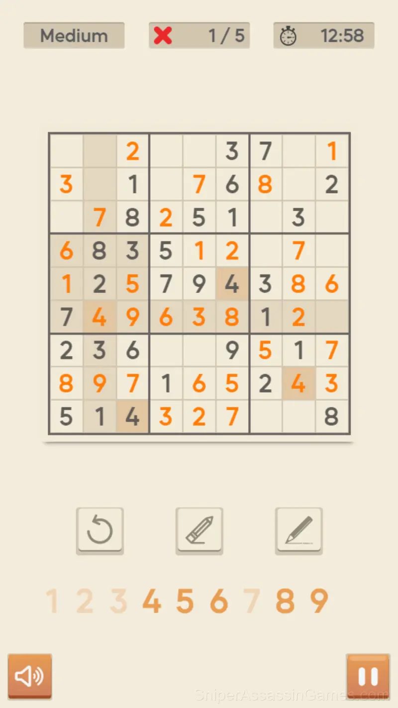 Sudoku Royal gameplay screenshot 5