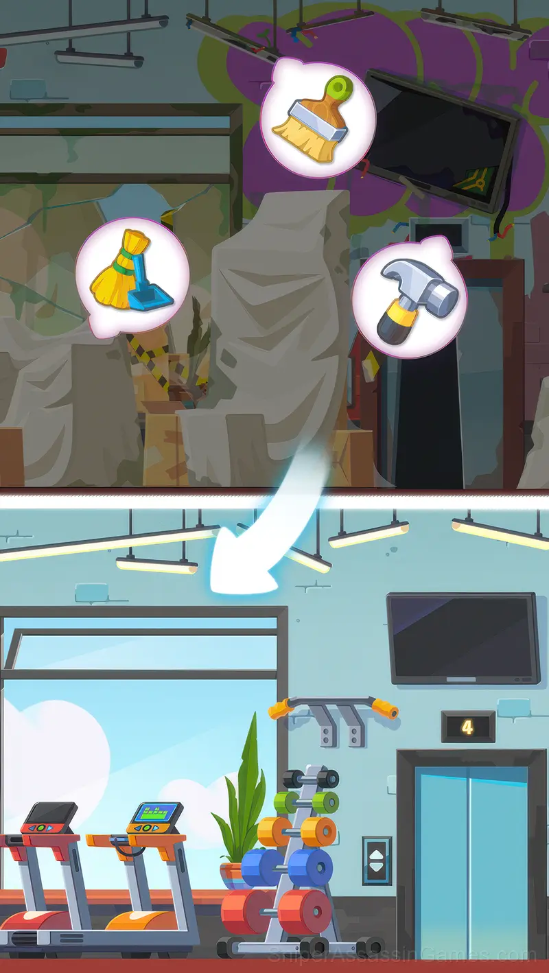 Hotel Rush: Merge Story gameplay screenshot 5