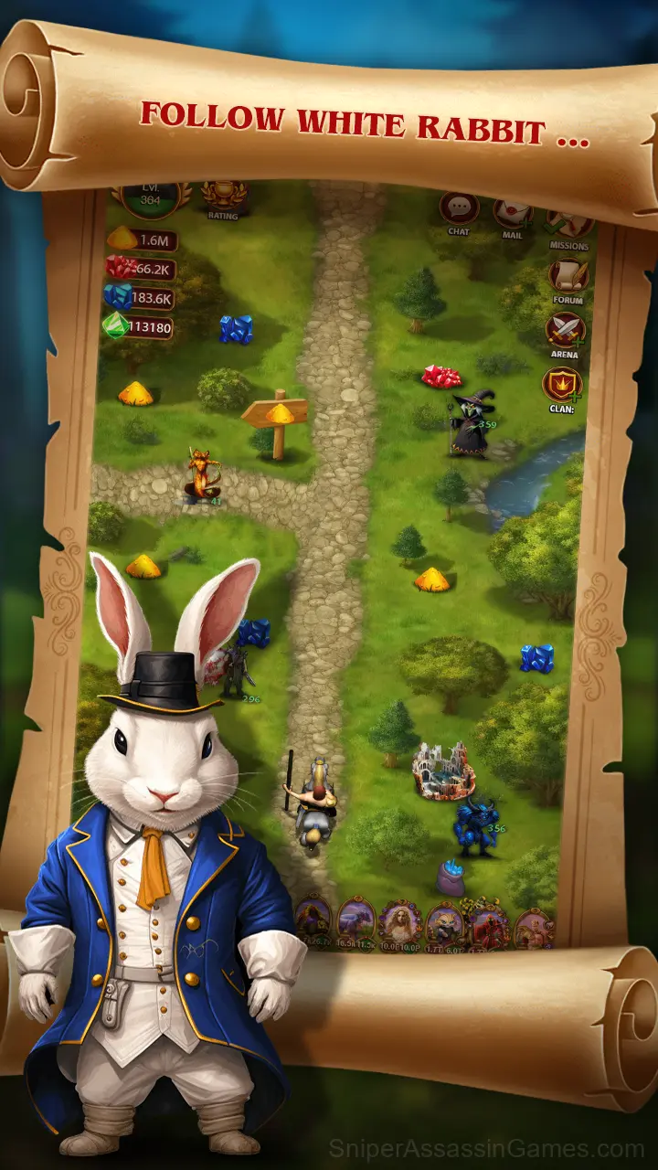 Mirrorland. Magica MMORPG gameplay screenshot 1