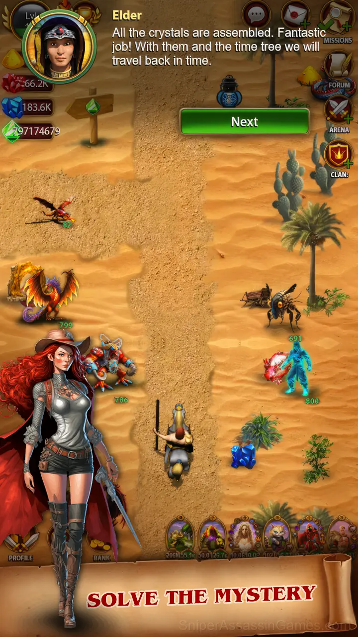 Mirrorland. Magica MMORPG gameplay screenshot 5