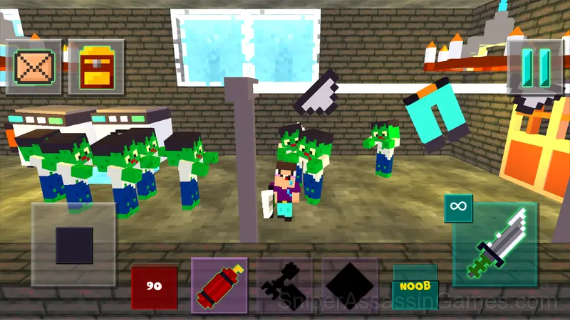 Noob vs Pro Story gameplay screenshot 1