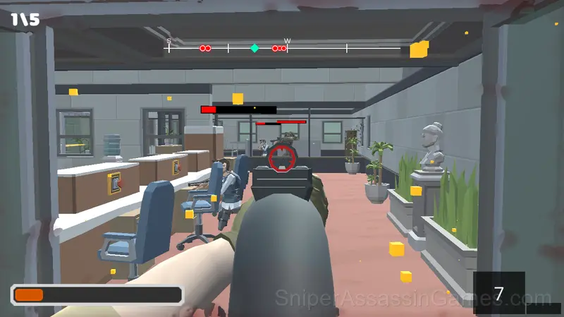 Bank robbery gameplay screenshot 3