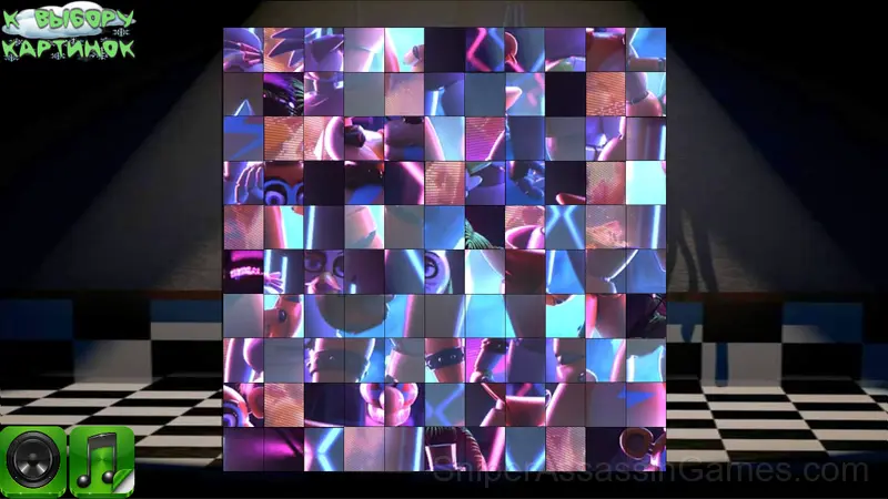 Five Nights at Freddy's Mosaic gameplay screenshot 4