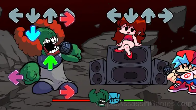 Friday Night Funkin vs Tricky gameplay screenshot 1