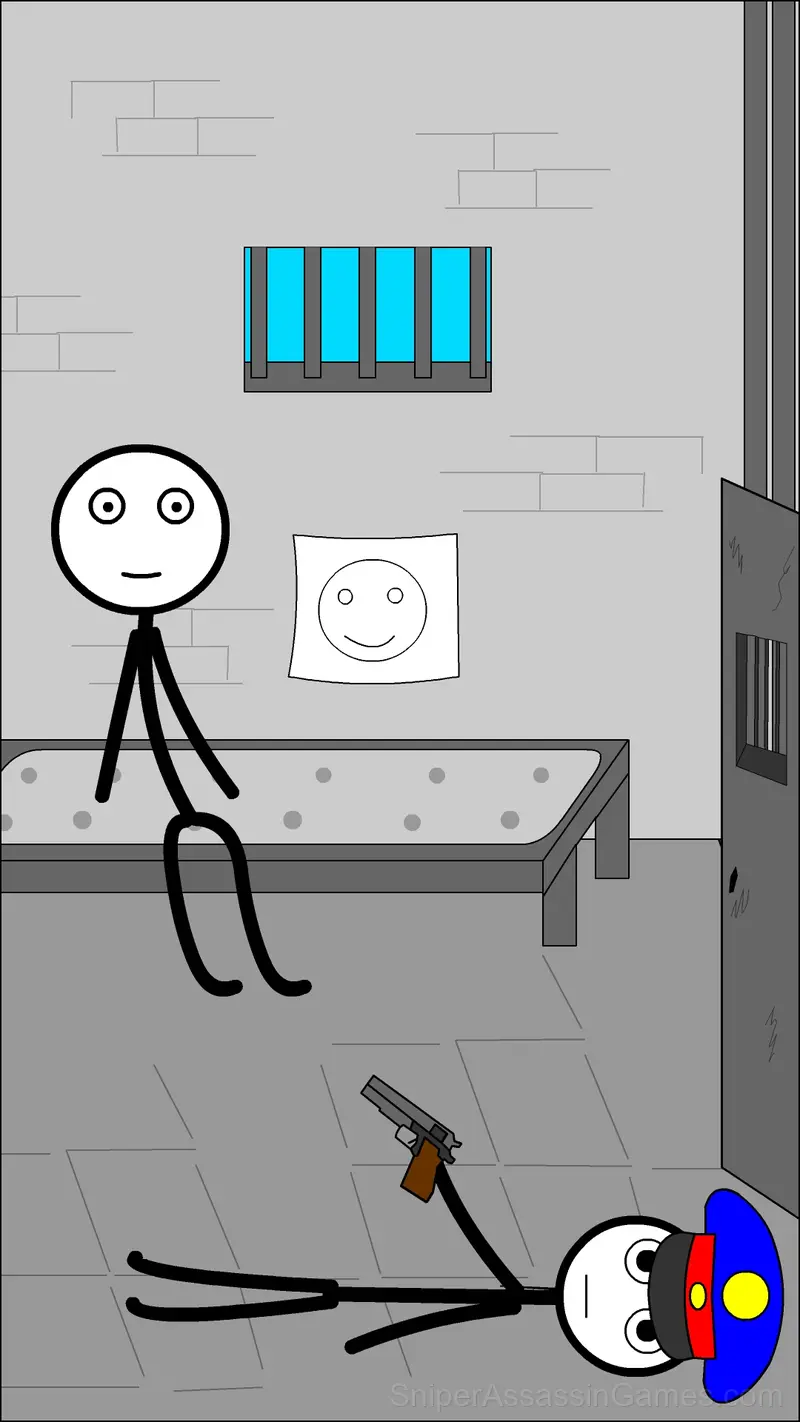 Stickman Jail 2 gameplay screenshot 4