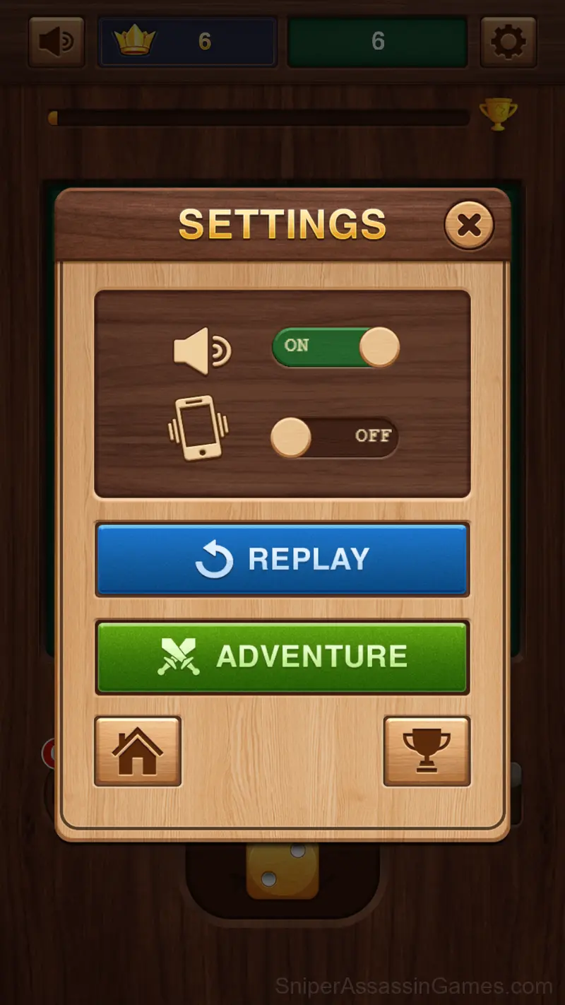 Wood Dice Merge gameplay screenshot 2