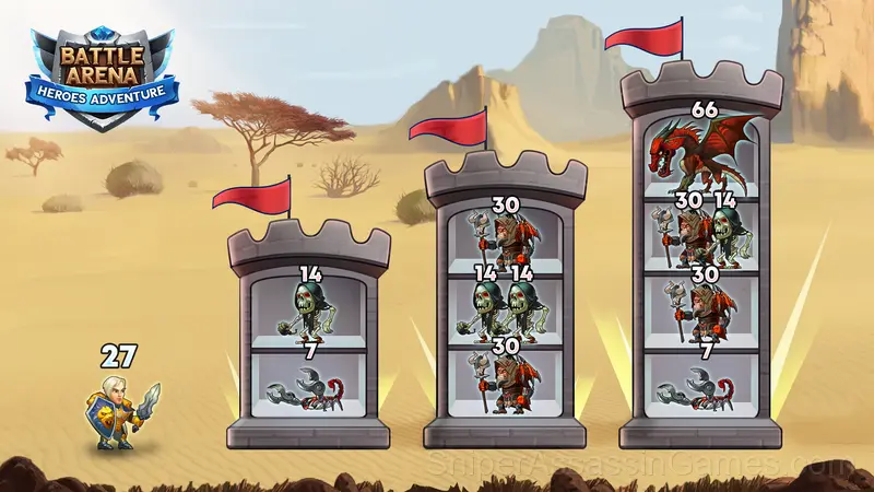 Battle Arena: Heroes Adventure gameplay screenshot 3