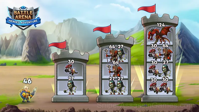 Battle Arena: Heroes Adventure gameplay screenshot 4