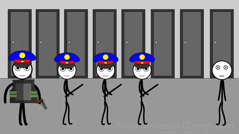 Stickman in jail gameplay screenshot 4