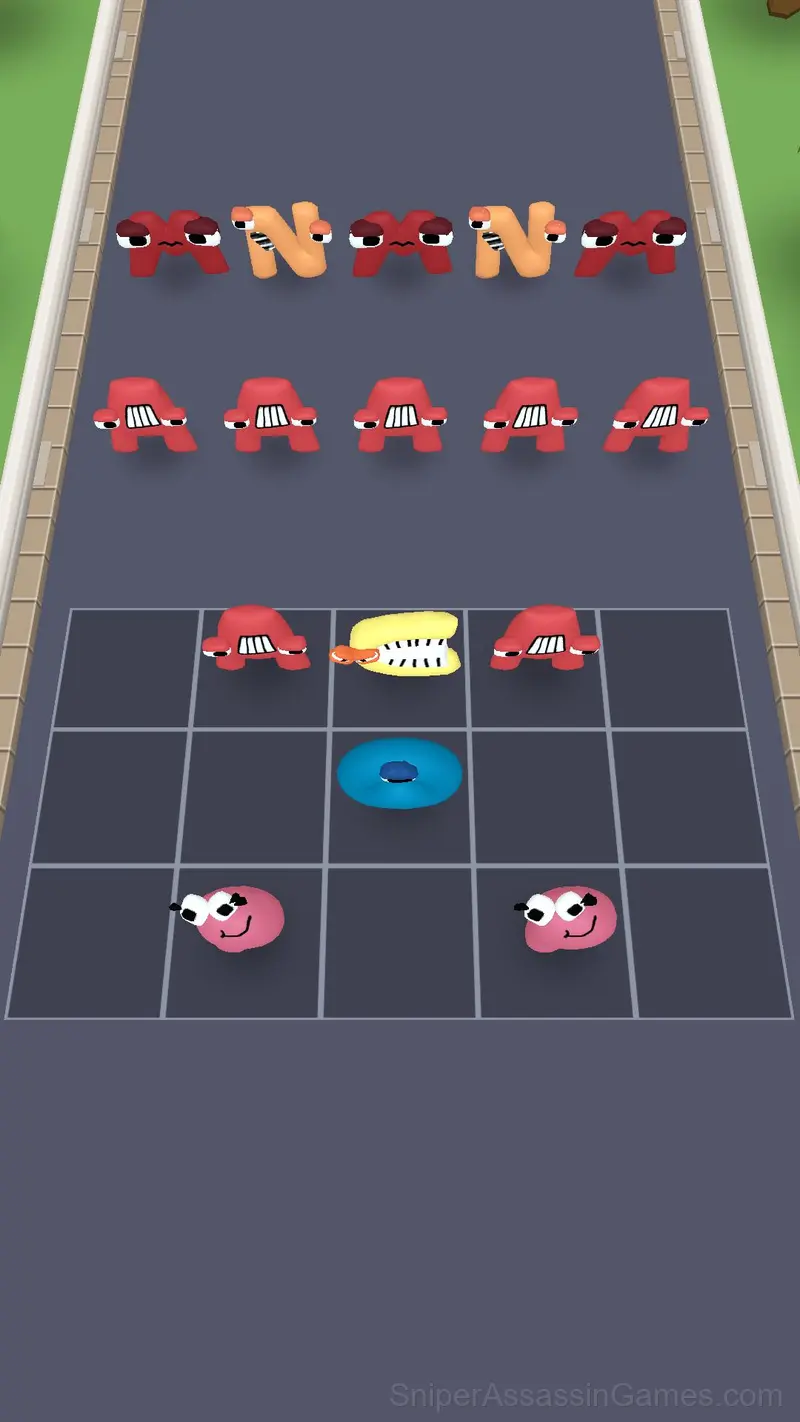 Merge Alphabet Lore gameplay screenshot 1