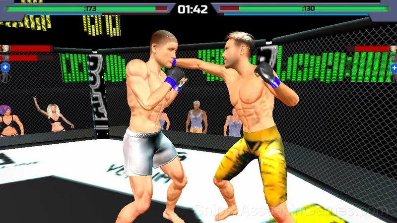 MMA fighting 3D gameplay screenshot 1
