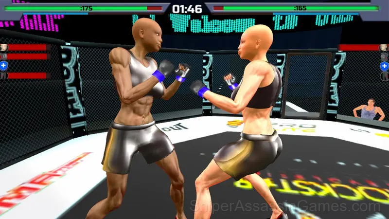 MMA fighting 3D gameplay screenshot 2