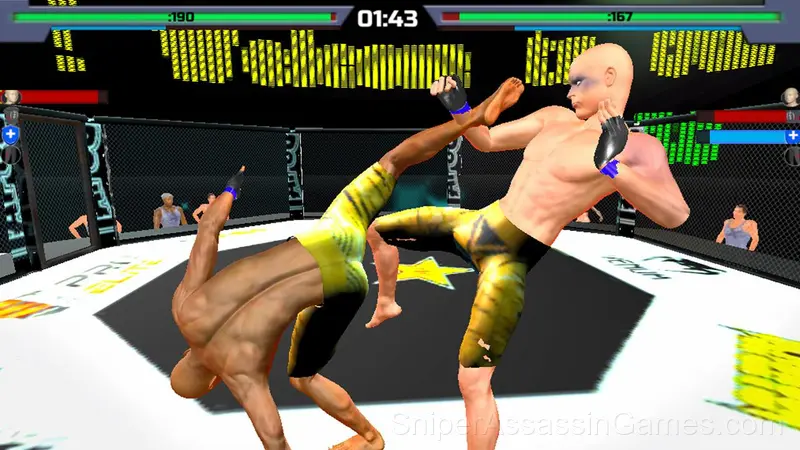 MMA fighting 3D gameplay screenshot 3