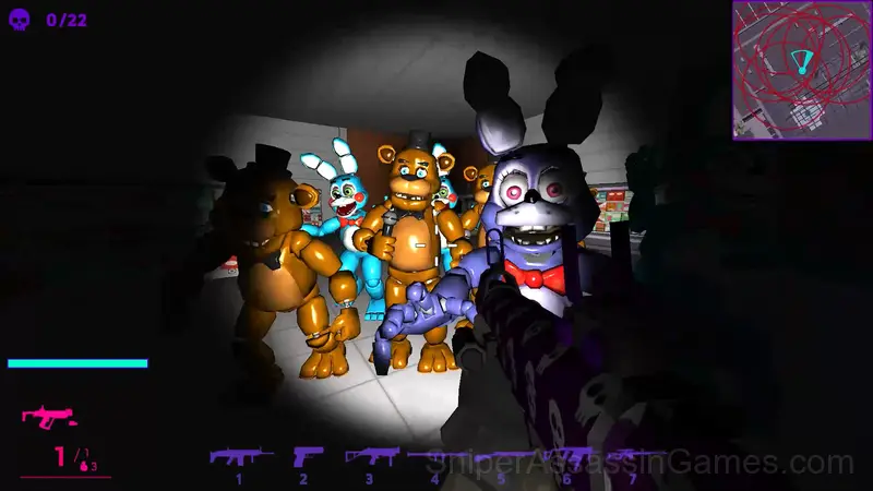 FNaF Shooter gameplay screenshot 1