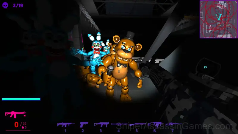 FNaF Shooter gameplay screenshot 2