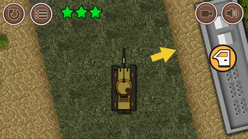 Tank Army Parking gameplay screenshot 2