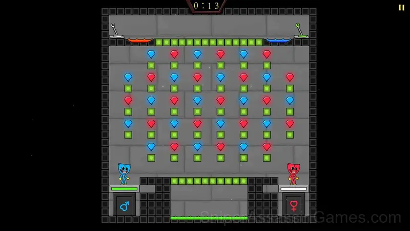 Kissy Missy and Huggy Wuggy gameplay screenshot 2