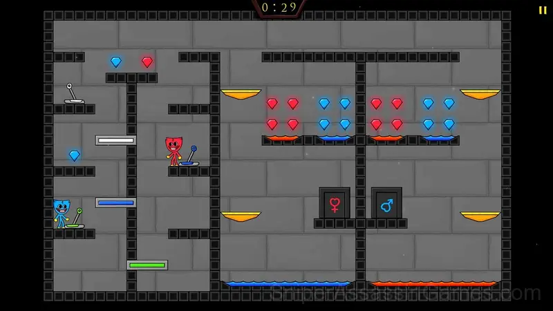 Kissy Missy and Huggy Wuggy gameplay screenshot 4