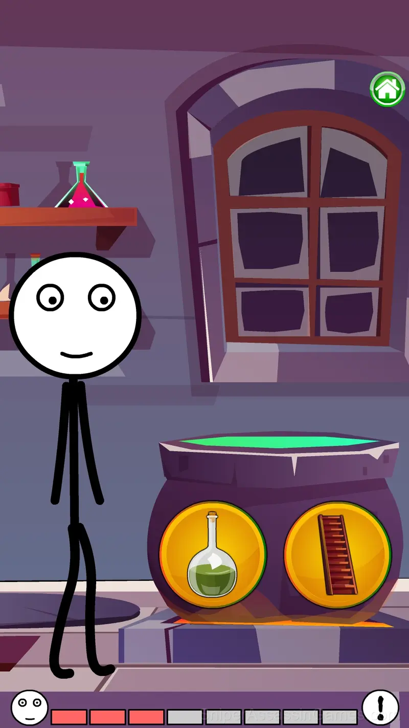 Stickman Castle Escape gameplay screenshot 3
