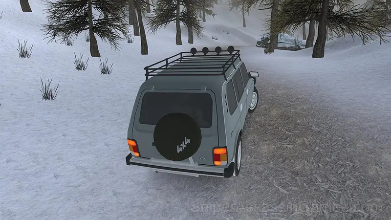 Forest Roads Niva gameplay screenshot 2