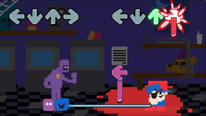 Funkin at Freddys: Afton Full Week gameplay screenshot 2