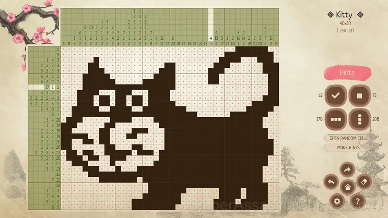 Yamabusi. Japanese Crosswords gameplay screenshot 5
