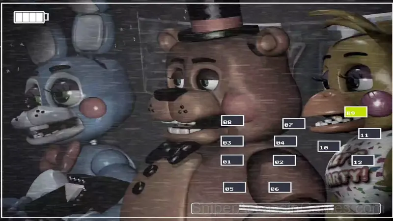 Five Nights at Freddy's 2 gameplay screenshot 3