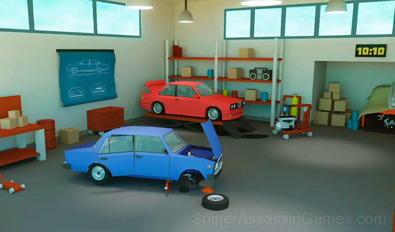 Play Retro Garage - Car Mechanic