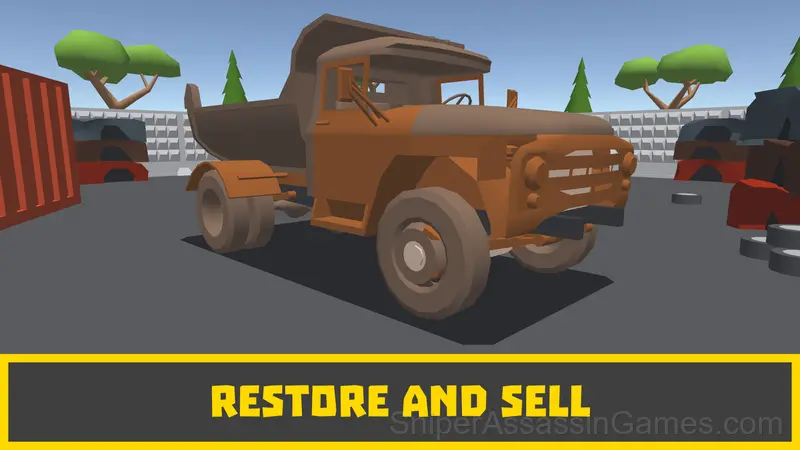 Retro Garage - Car Mechanic gameplay screenshot 3