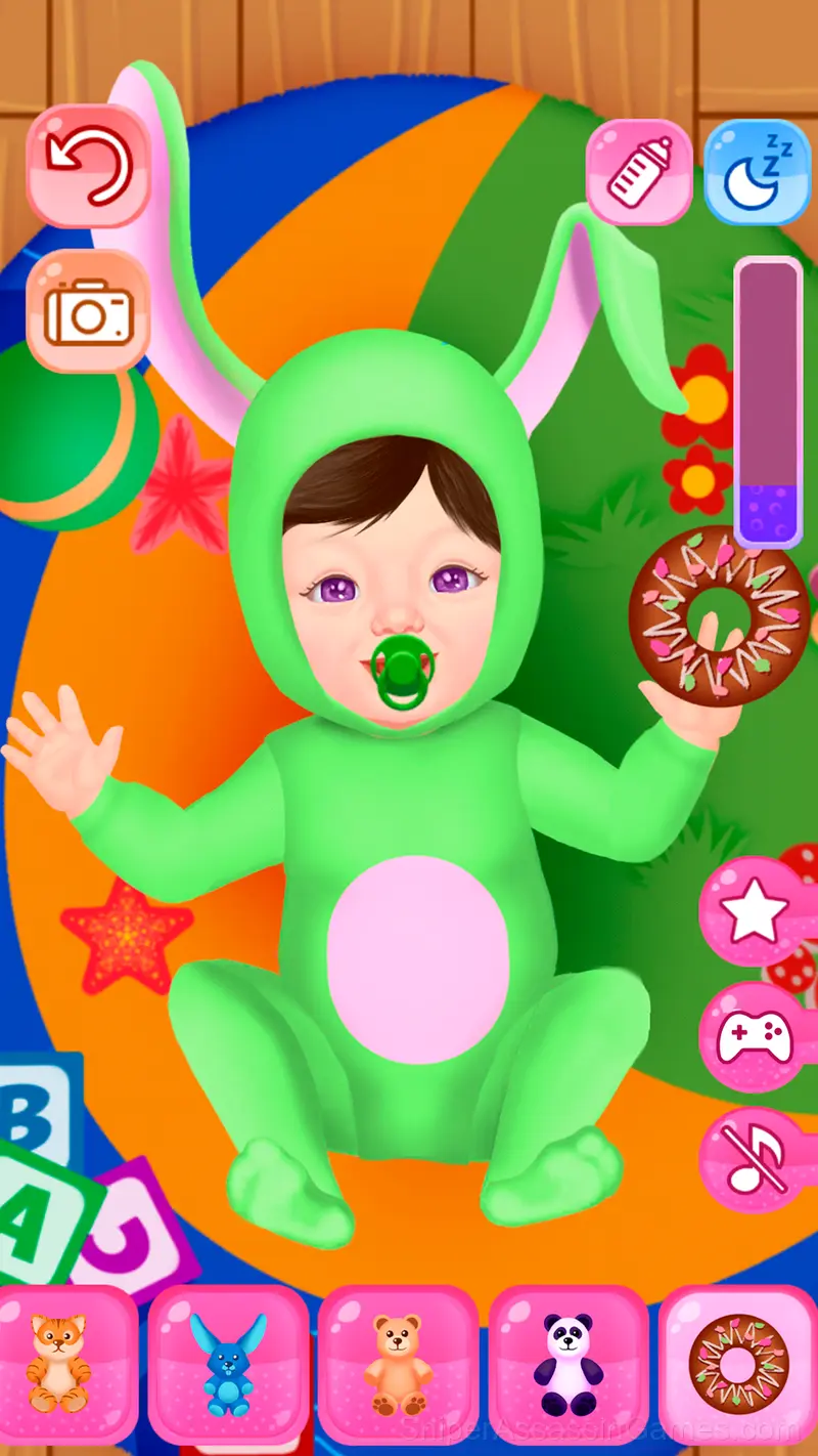 Baby Dress Up & Care gameplay screenshot 1
