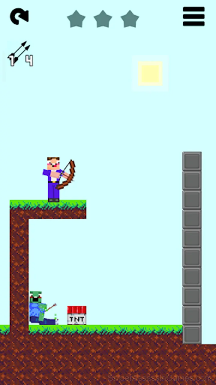 Noob vs 1000 Zombies: Lucky Blocks gameplay screenshot 4