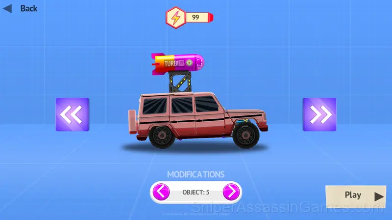 Elastic Car Sandbox gameplay screenshot 1