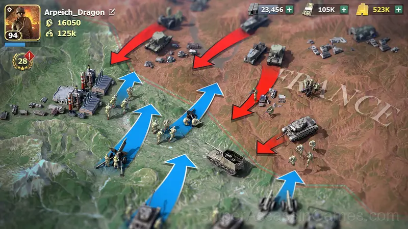 Heroes of War gameplay screenshot 5