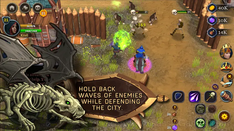 BH: Defense of the Kingdom gameplay screenshot 1
