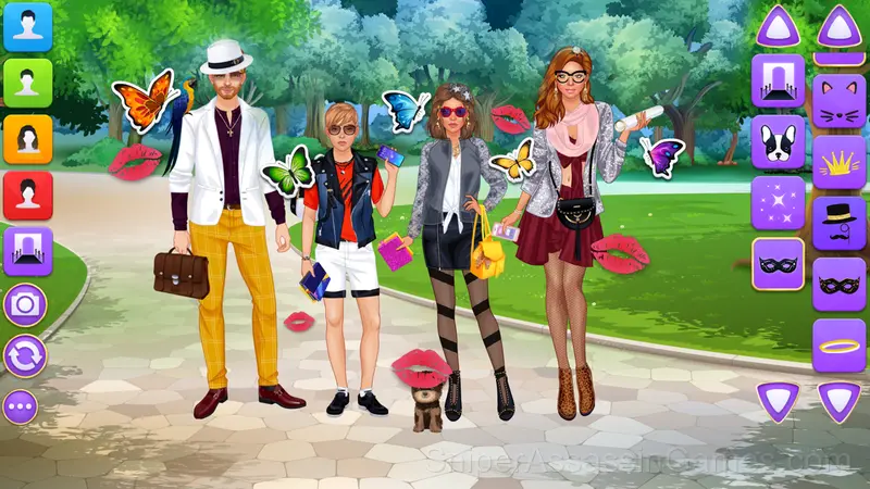 Star Family Dress Up gameplay screenshot 1