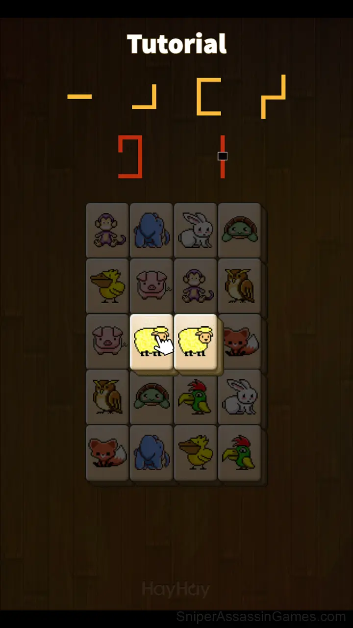 Onet Matched Animals gameplay screenshot 2