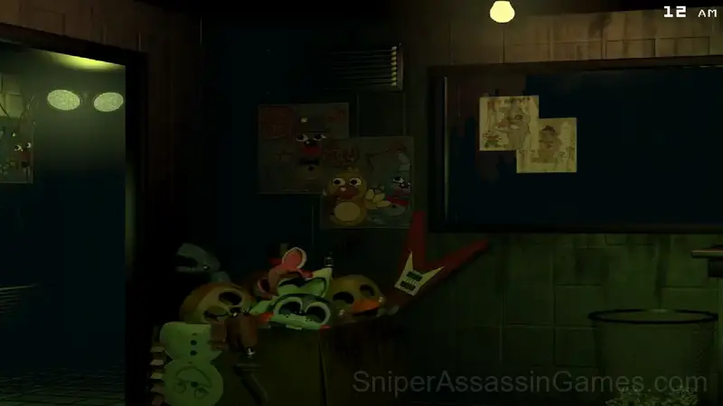 Five Nights at Freddy's 3 gameplay screenshot 1