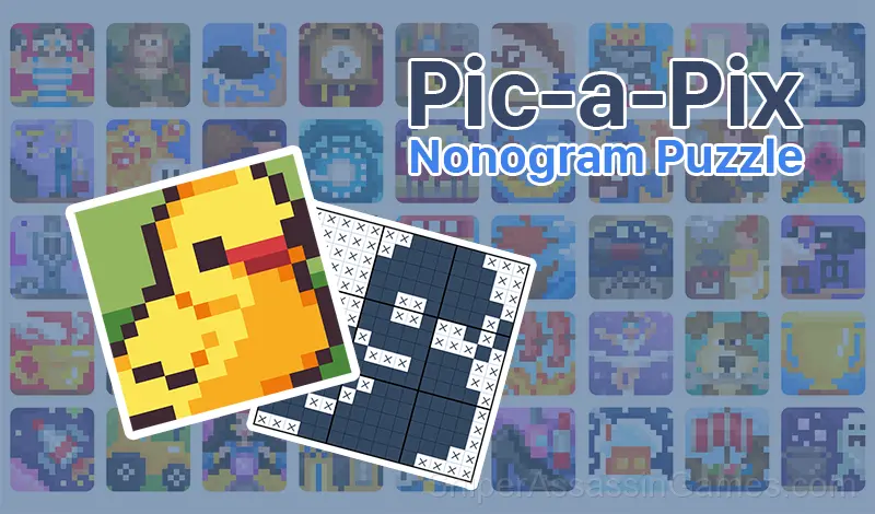 Play Pic-a-Pix Nonogram Puzzle